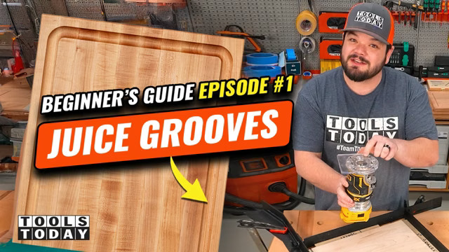 Beginner's Guide Episode 1: Cutting Juice Grooves with a Trim Router | 3 Easy DIY Methods