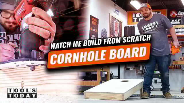 From Plywood to Pro Cornhole Board | ToolsToday